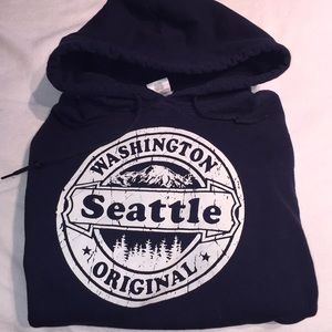 Seattle Original Sweatshirt with Pocketed Front